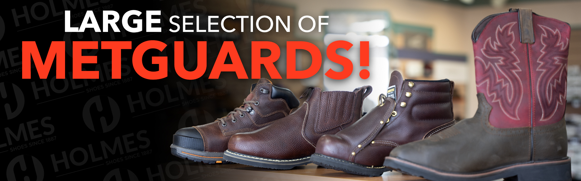 Ready to work? We have the work boots & safety shoes you need.